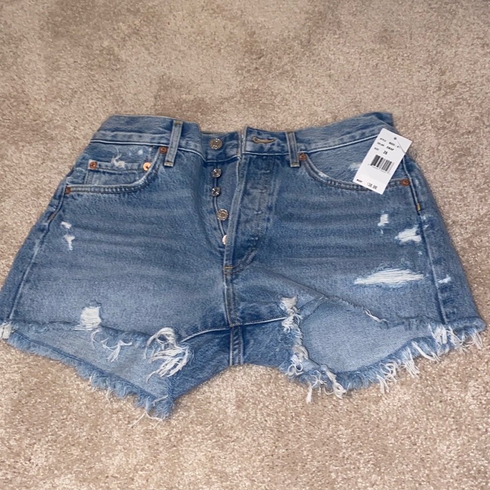 Agolde jean shorts